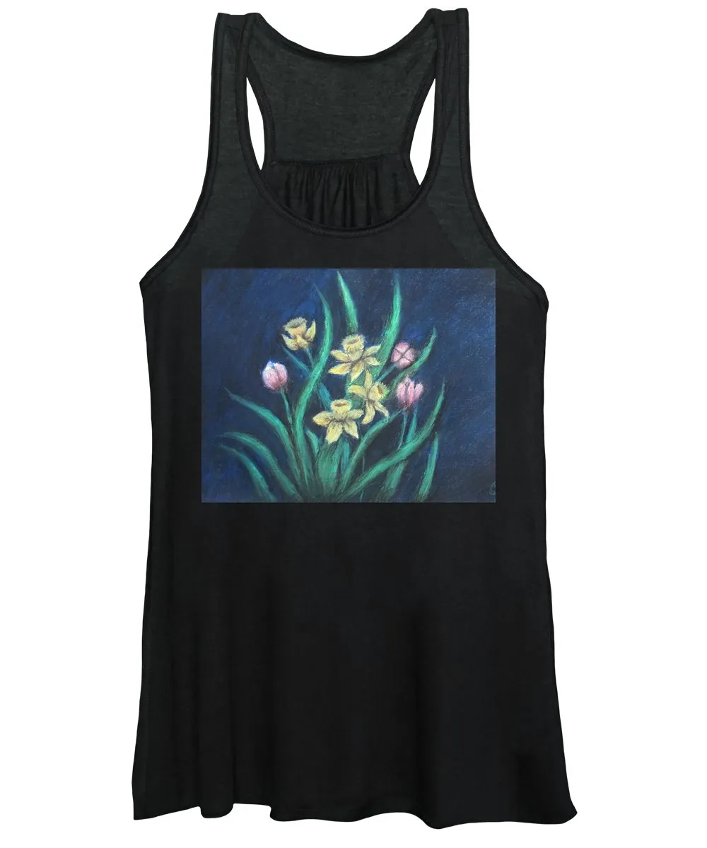 Plush Blooms ~ Women's Tank Top