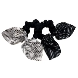 Polka Dot Scrunchies with Ties