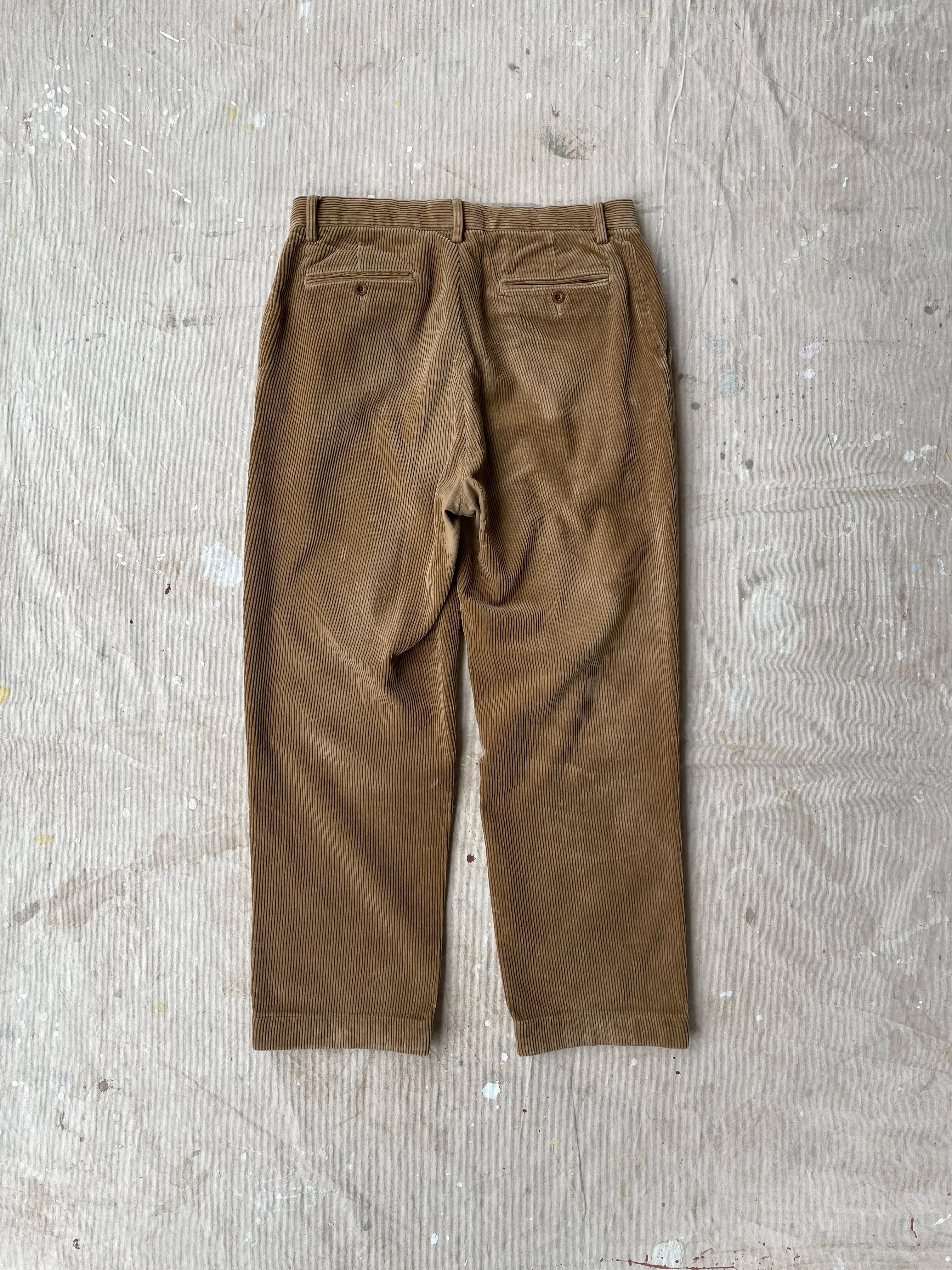 POLO RALPH LAUREN CORDUROY PANTS—TAN [32X28]