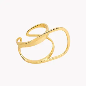 Pre Order:  Glossy Swirl Resizable Ring