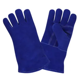 Premium Side-Split Leather Welding Gloves, Bulk 12-Pack