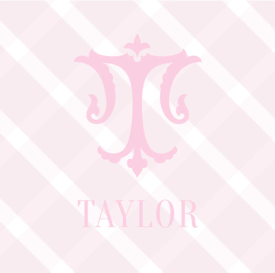 Preppy Check Calling Cards Pink