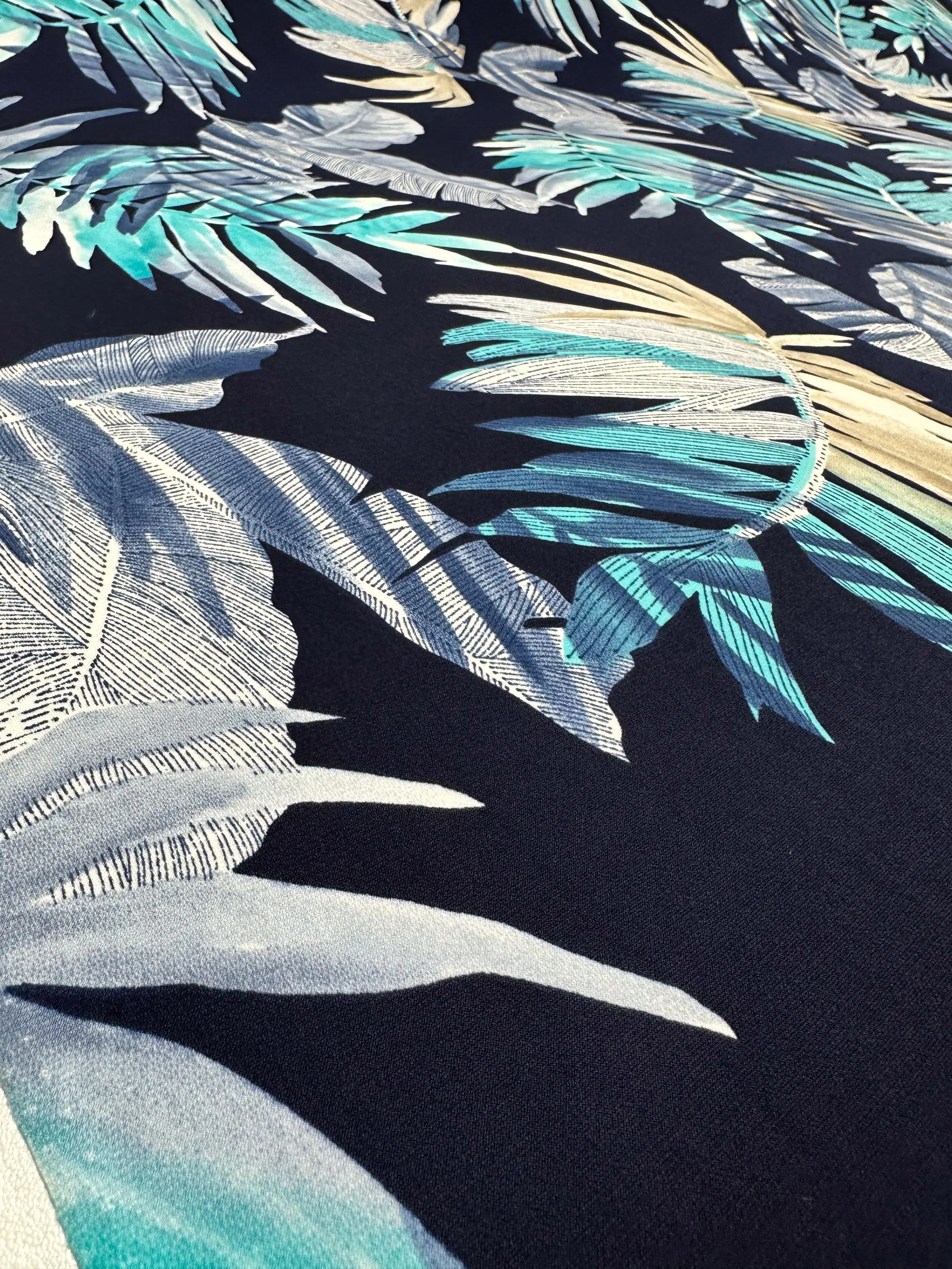 Printed Lycra - Frost Tropic - 150cm