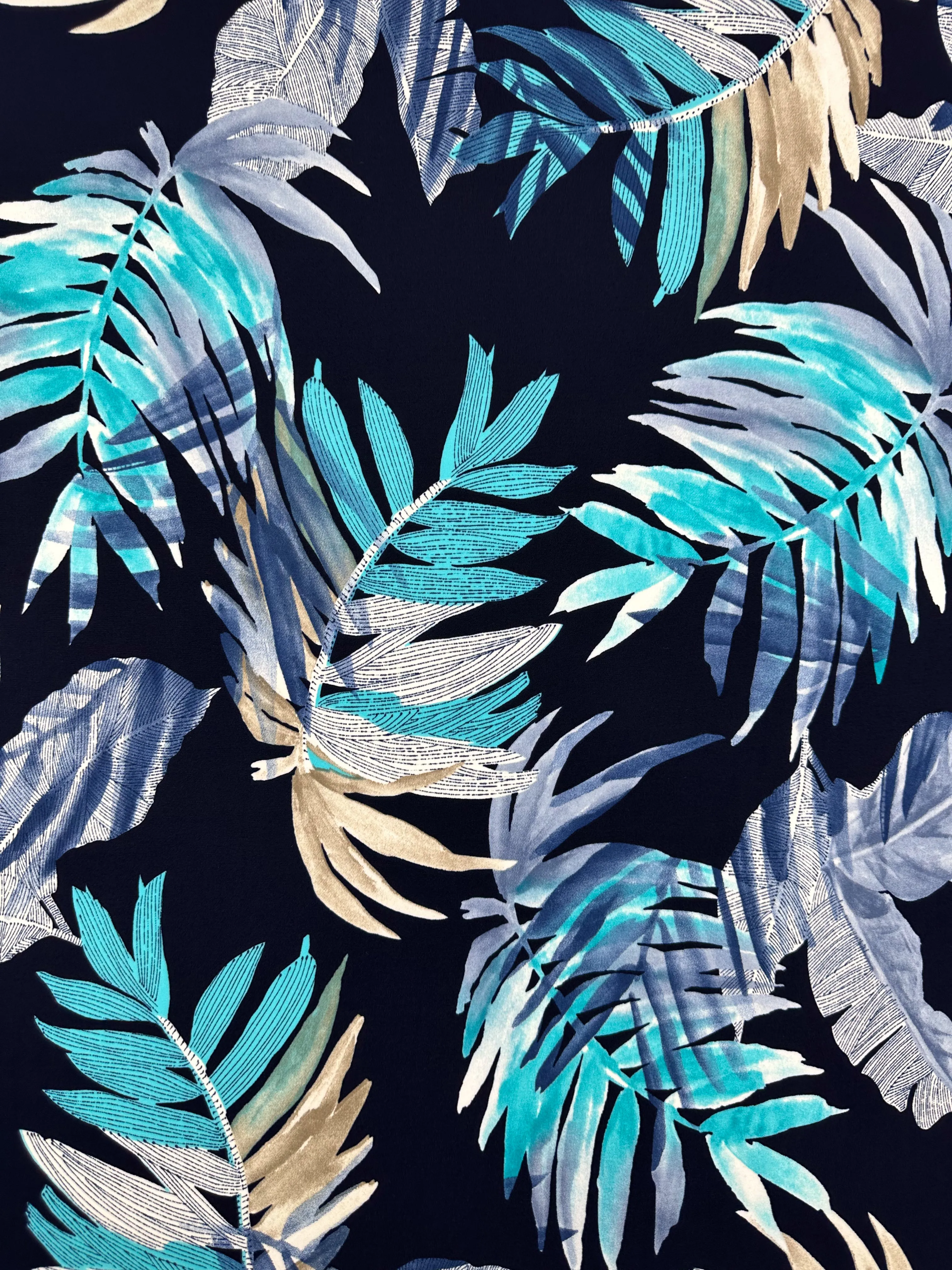 Printed Lycra - Frost Tropic - 150cm