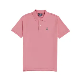 Psycho Bunny Mens Classic Polo - Winter Rose