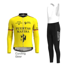 Puertas Retro Long Sleeve Cycling Kit