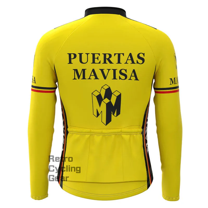 Puertas Retro Long Sleeve Cycling Kit