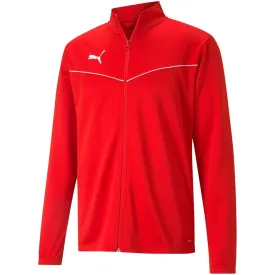 Puma Teamrise Training Poly Jacket Red 657392 01 S