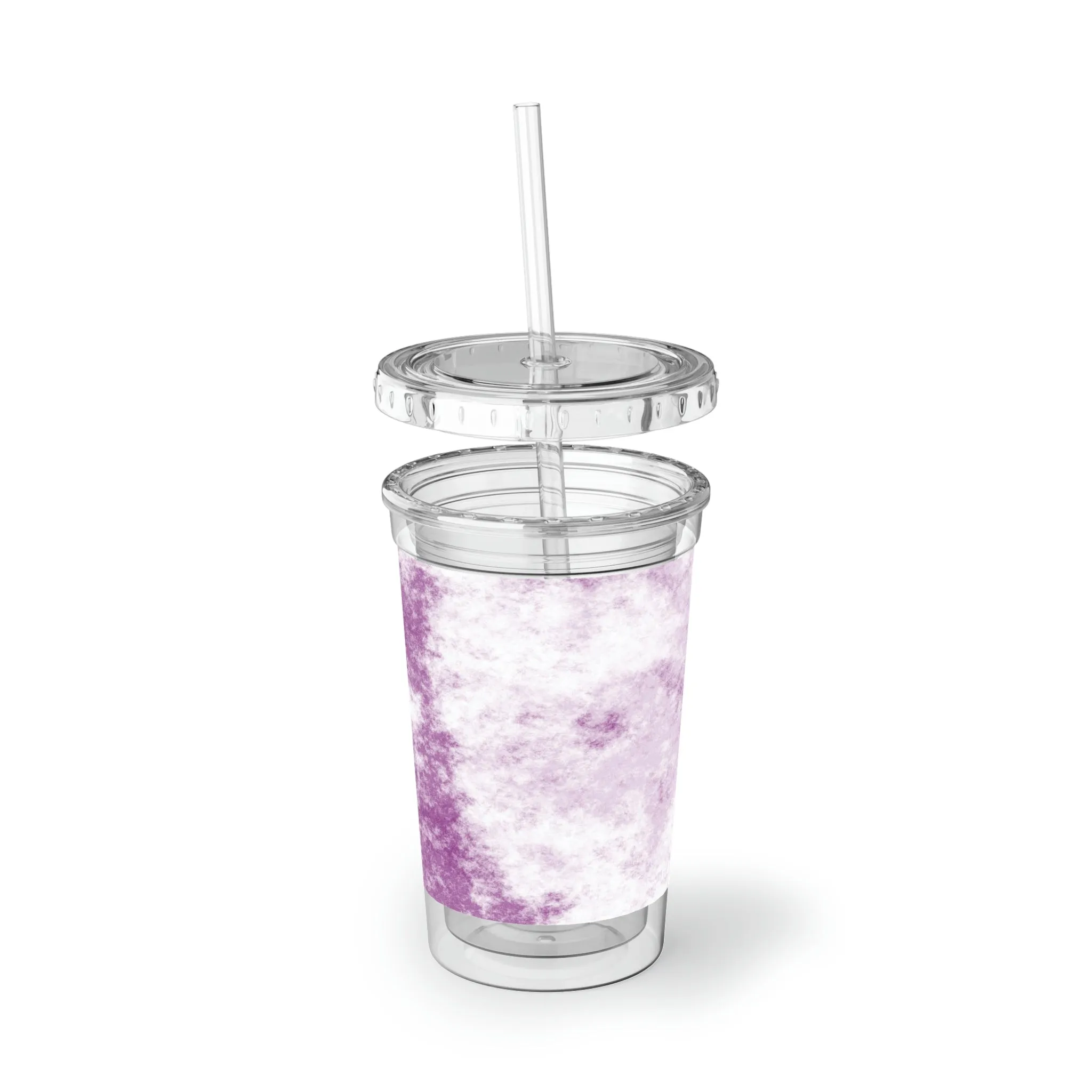 Purple Cloud Suave Acrylic Cup