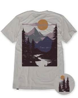 Purple Peaks Tee