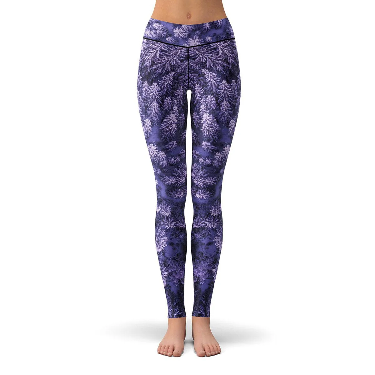 Purple Winter Leggings