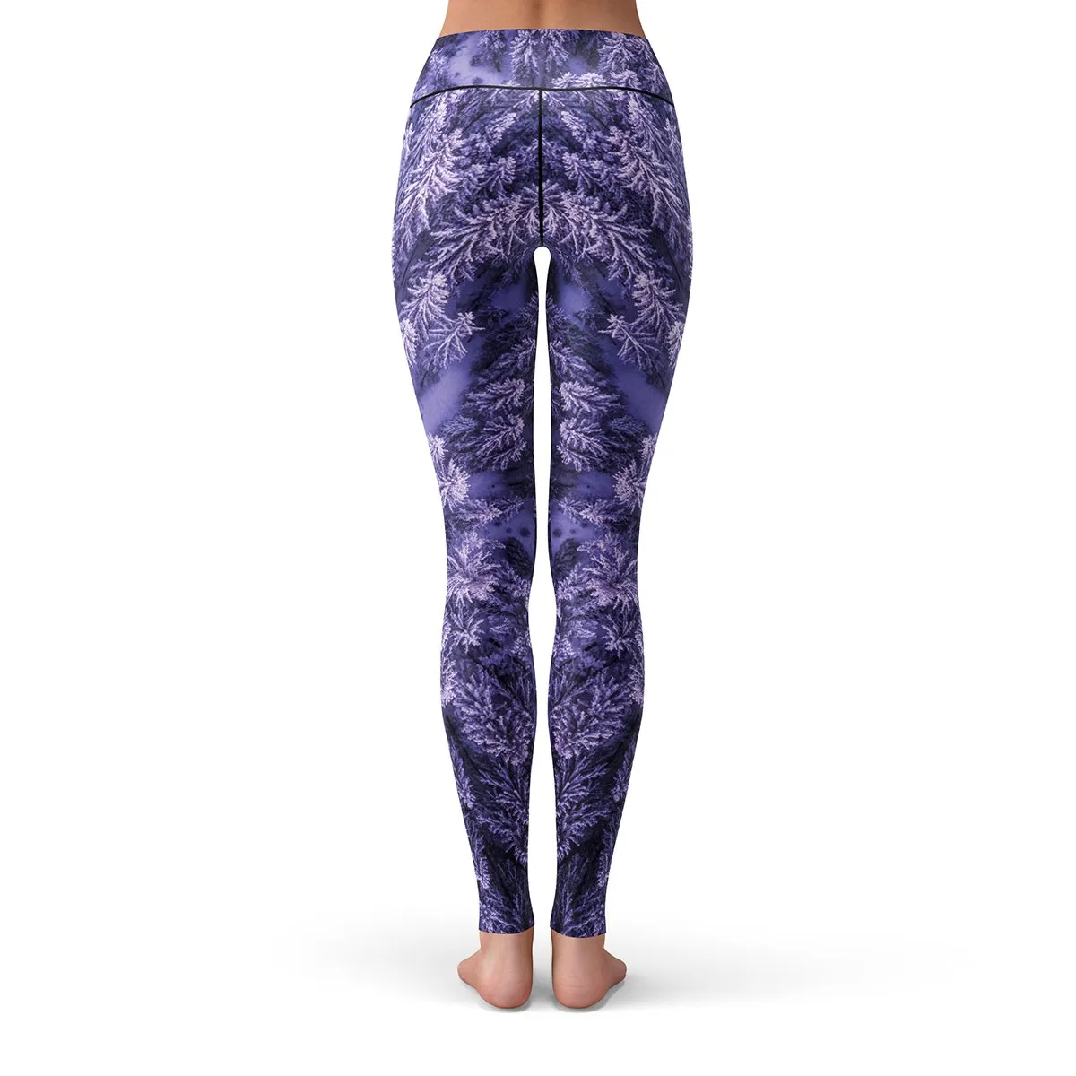 Purple Winter Leggings