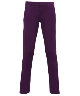 Purple - Women's chinos