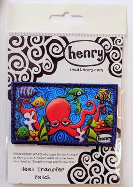 Quadrapus and Friends Patch | Original Art by Seattle Mural Artist Ryan "Henry" Ward