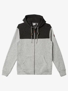 Quiksilver Keller Zip Sweatshirt-Light Grey Heather