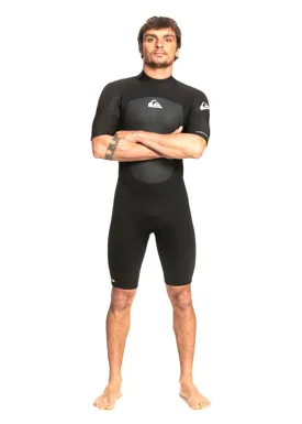 Quiksilver Mens Prologue 2mm FL BZ Spring Suit Wetsuit