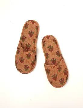 Quilted slippers