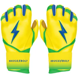 "Coach RAC" Limited Edition Long Cuff Batting Gloves - RAC Yellow