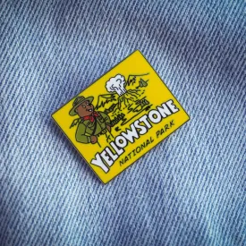 "Yellowstone Super Volcano" Pin