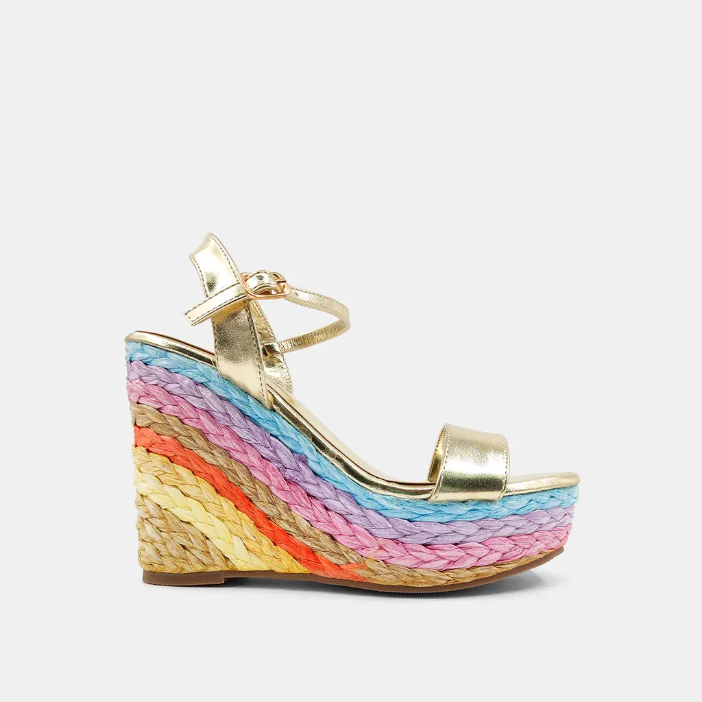 Rainbow Gold Jacinta Wedge