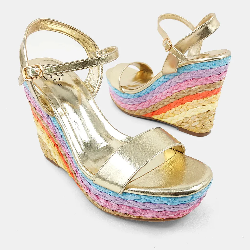 Rainbow Gold Jacinta Wedge