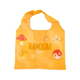 Random Crap Orange Nylon Tote Bag