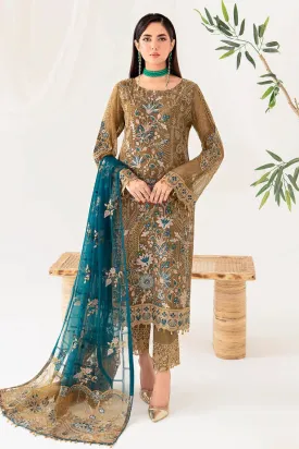 Rangoon by Ramsha Unstitched 3 Piece Formals Vol-10 Collection'2023-D-1012