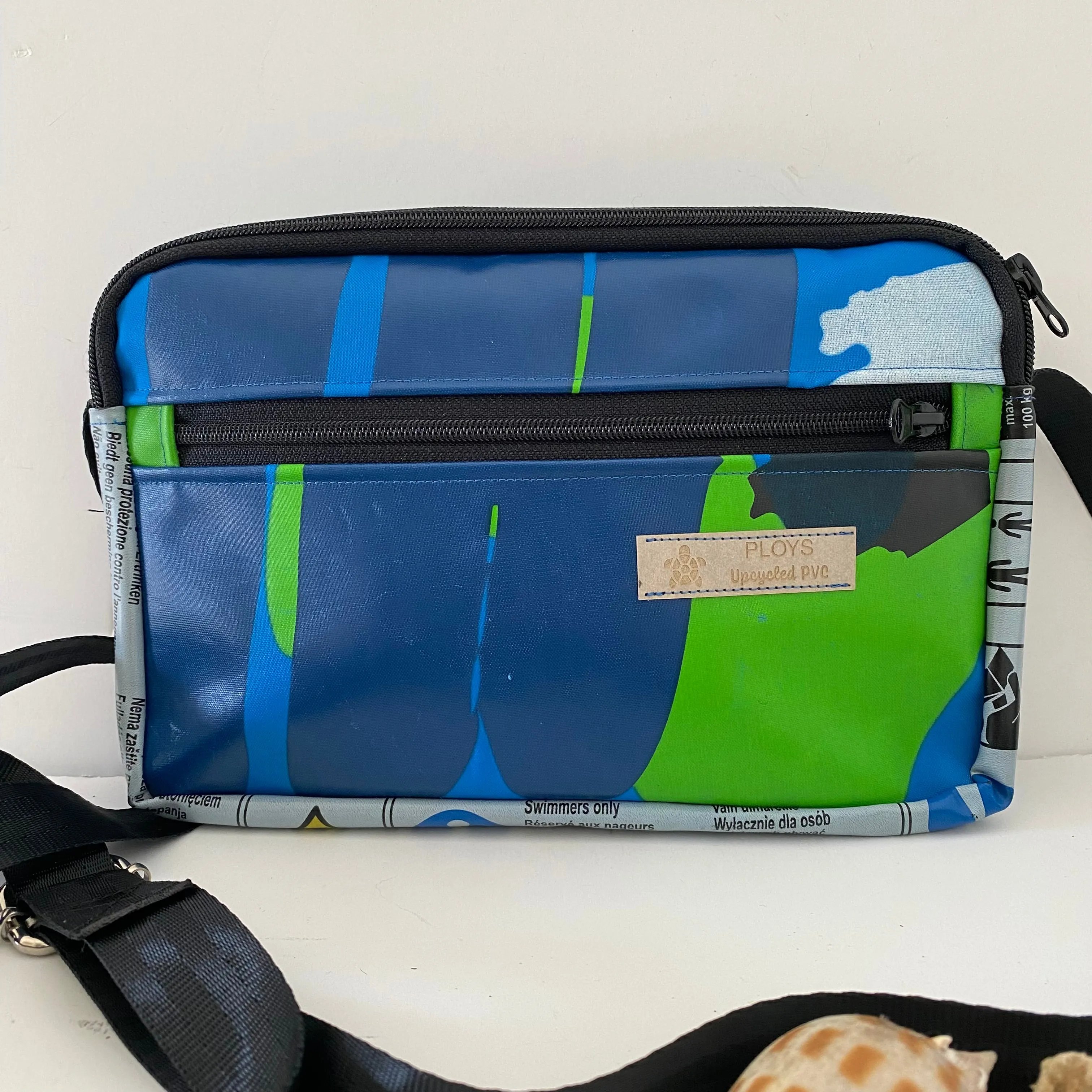 Recycled Cross Body or Hand bags - ex inflatables - variety of colours