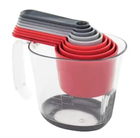 Red Magnetic Measure Cup Set