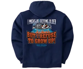 Refuse To Grow Up Graphic Hoodie