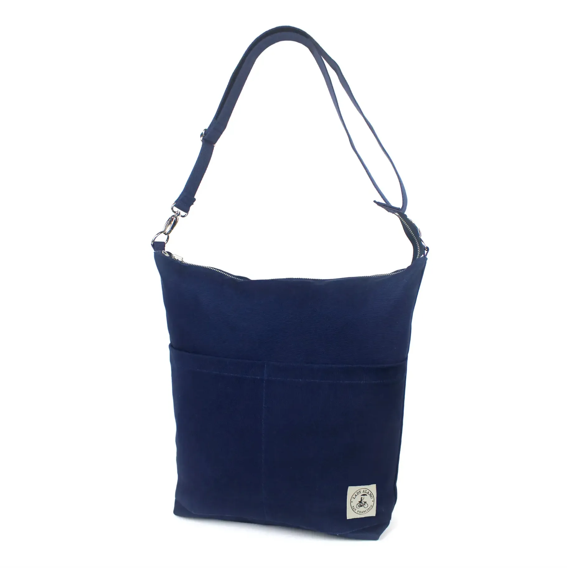 Reversible Messenger Bag - Denim Stitch/Navy