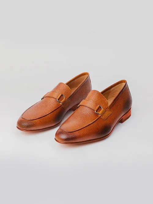 Rhodes Loafer - Pebble Grain Cedar