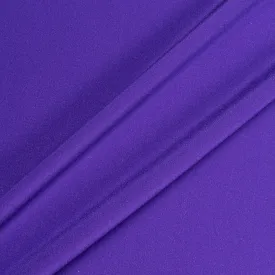 Rich Purple Pure Silk Crêpe de Chine