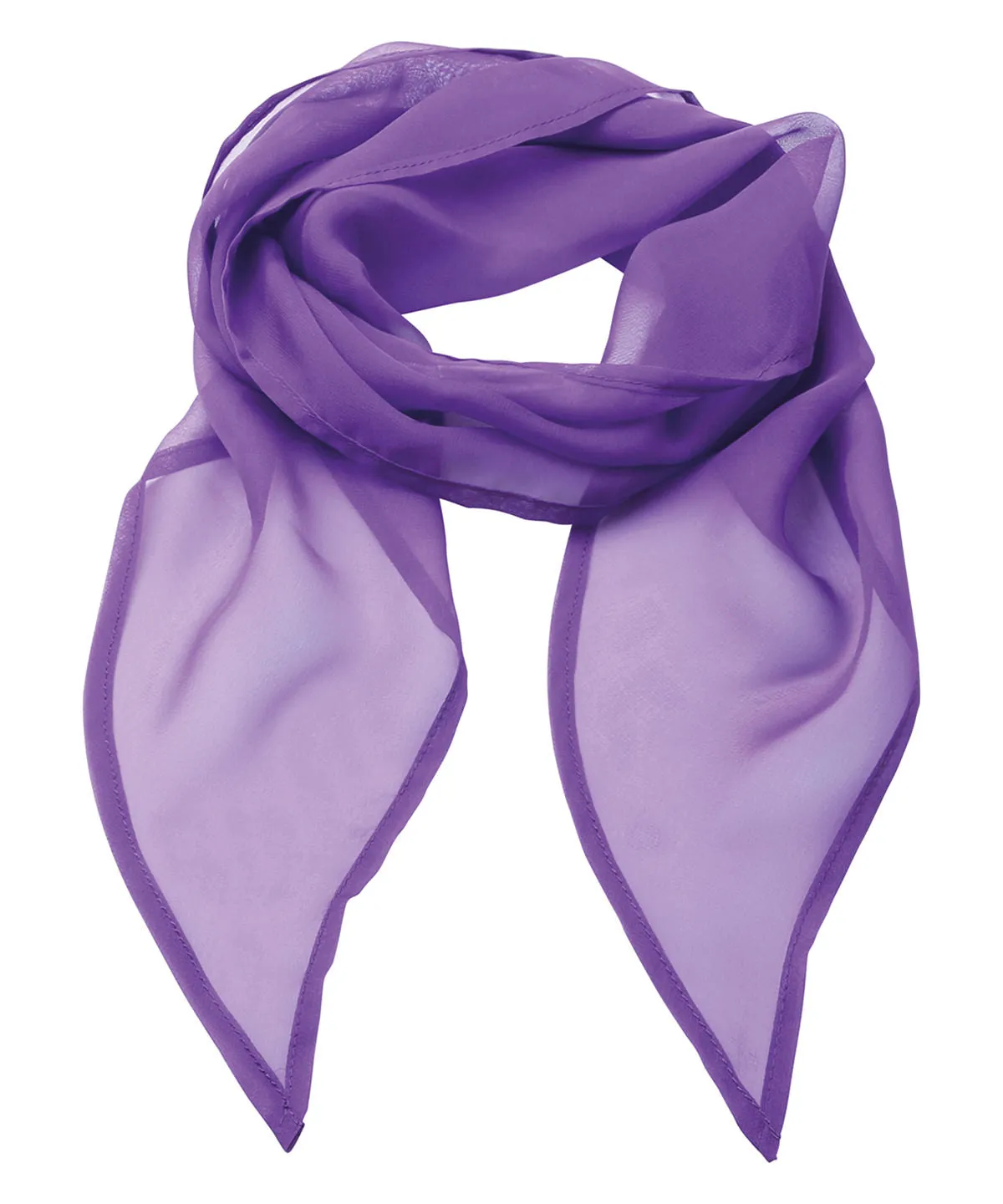 Rich Violet - 'Colours' Chiffon scarf