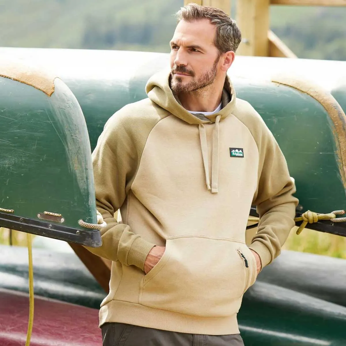 RIDGELINE North Island Hoodie - Mens - Teak