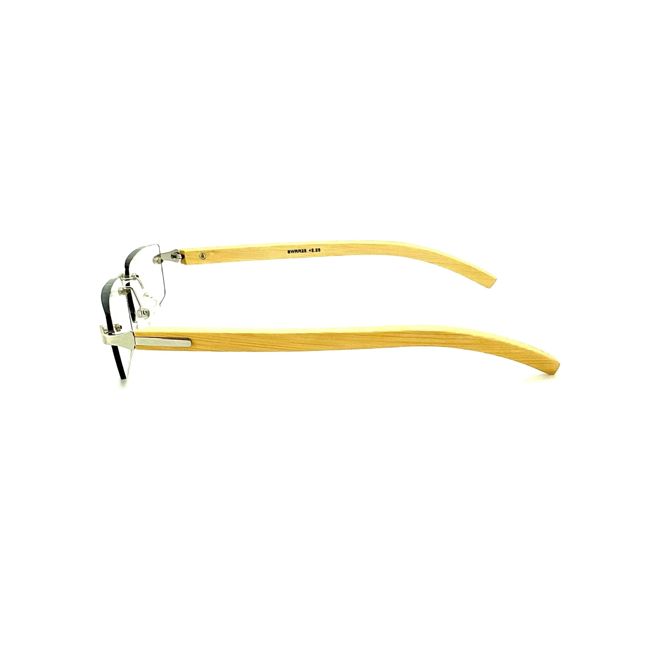 Rimless Bamboo Readers With Box