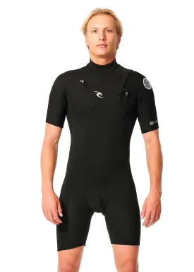 Rip Curl Mens Dawn Patrol Yulex 2mm GBS Chest Zip Spring Suit