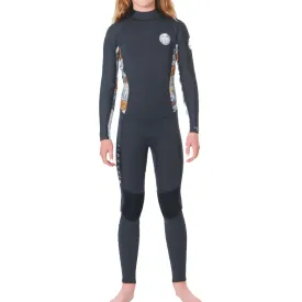 Rip Curl Youth Girls 4/3 Dawn Patrol Back Zip Wetsuit