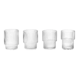 Ripple Glass - Set of 4