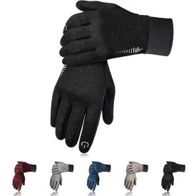 rivmount Winter Gloves Women Men - Warm Gloves Cold Weather, Windproof, Touchscreen, Snow Skiing Thermal Liners - Cycling Running Gear, Driving, Walking, Hiking, Commuting, Texting