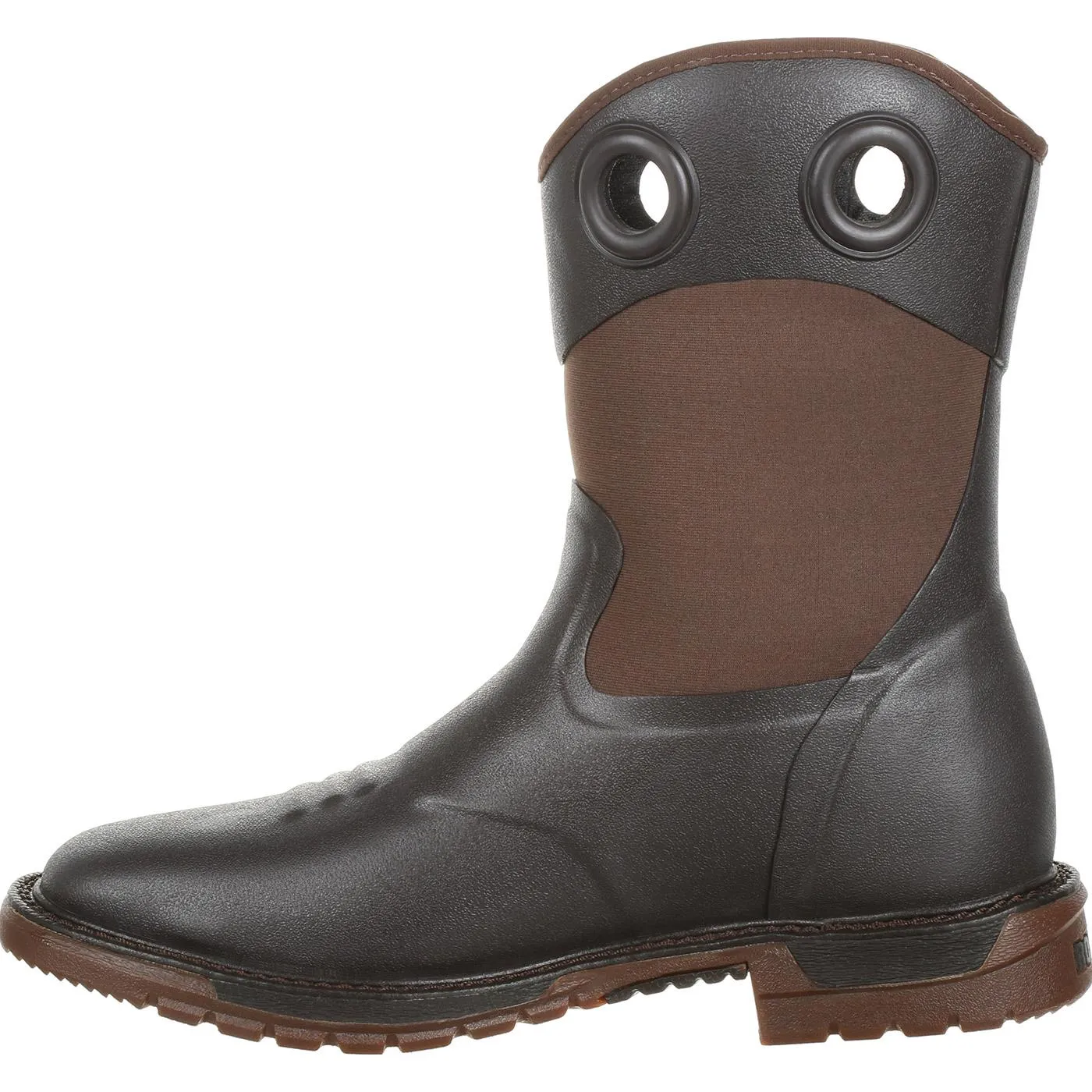 Rocky | Men's Original Ride FLX Rubber Boot | Dark Brown