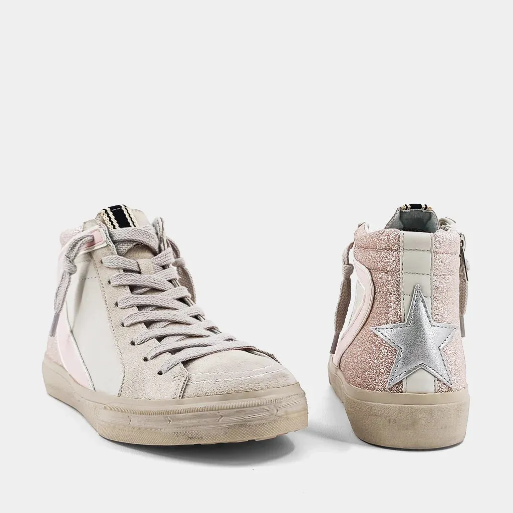 Rooney Glitter High Top Sneaker - 3 Colors