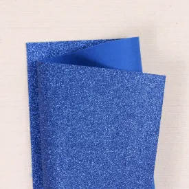 Royal Blue Glitter Felt