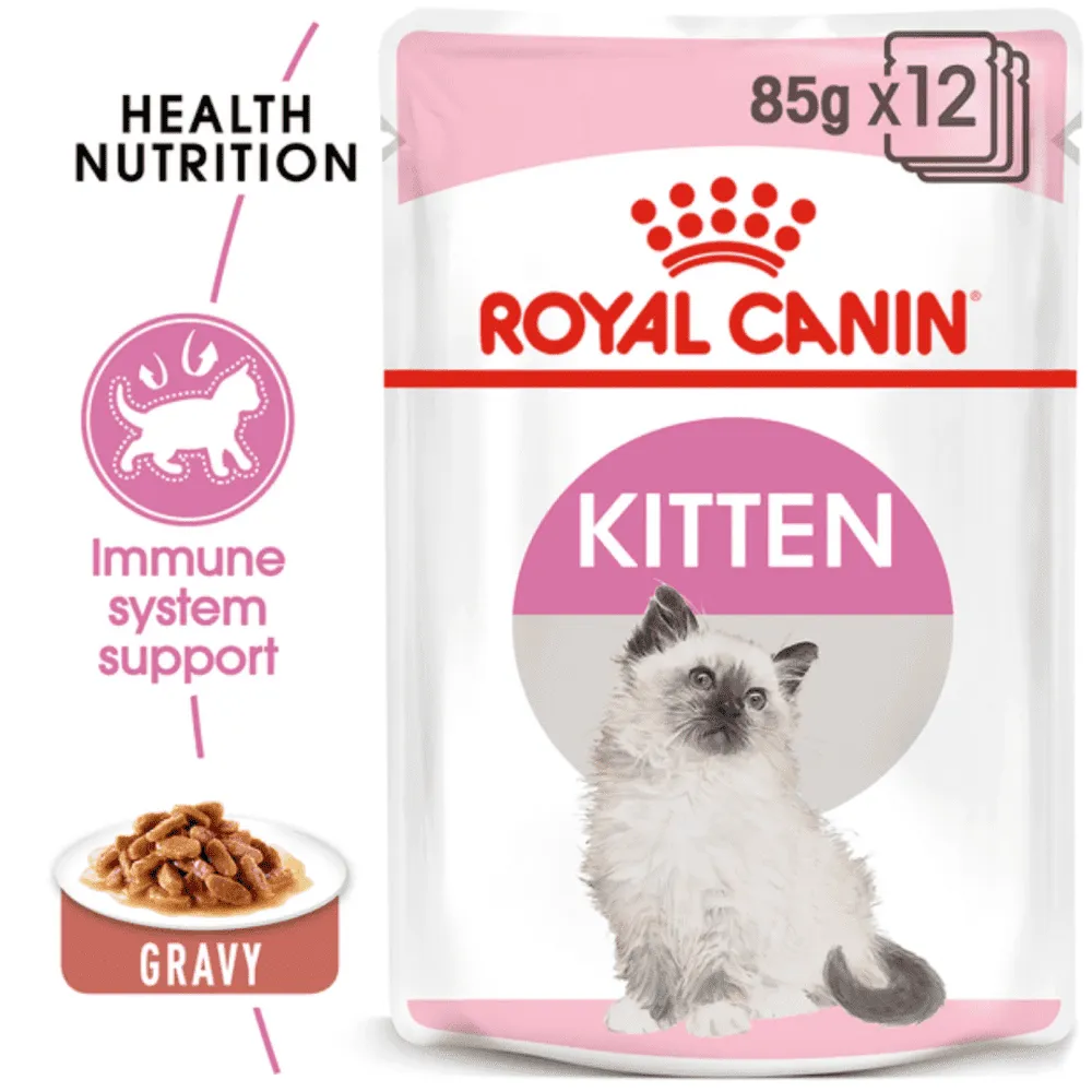 Royal Canin Kitten Gravy Cat Wet Food