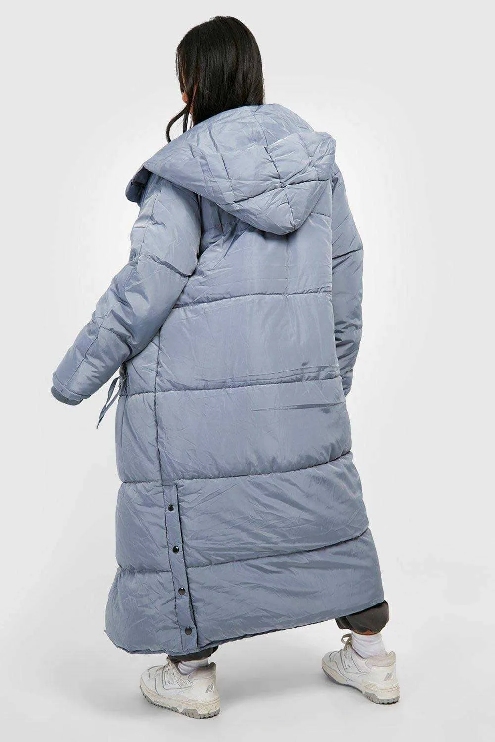 RSG Women's Hooded Longline Puffer Jacket