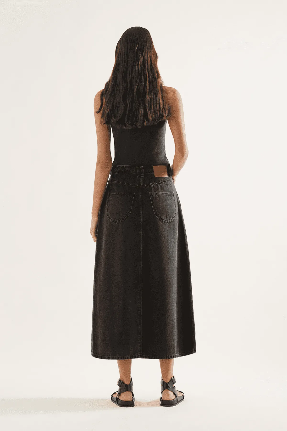 RUBY SKIRT AGED BLACK