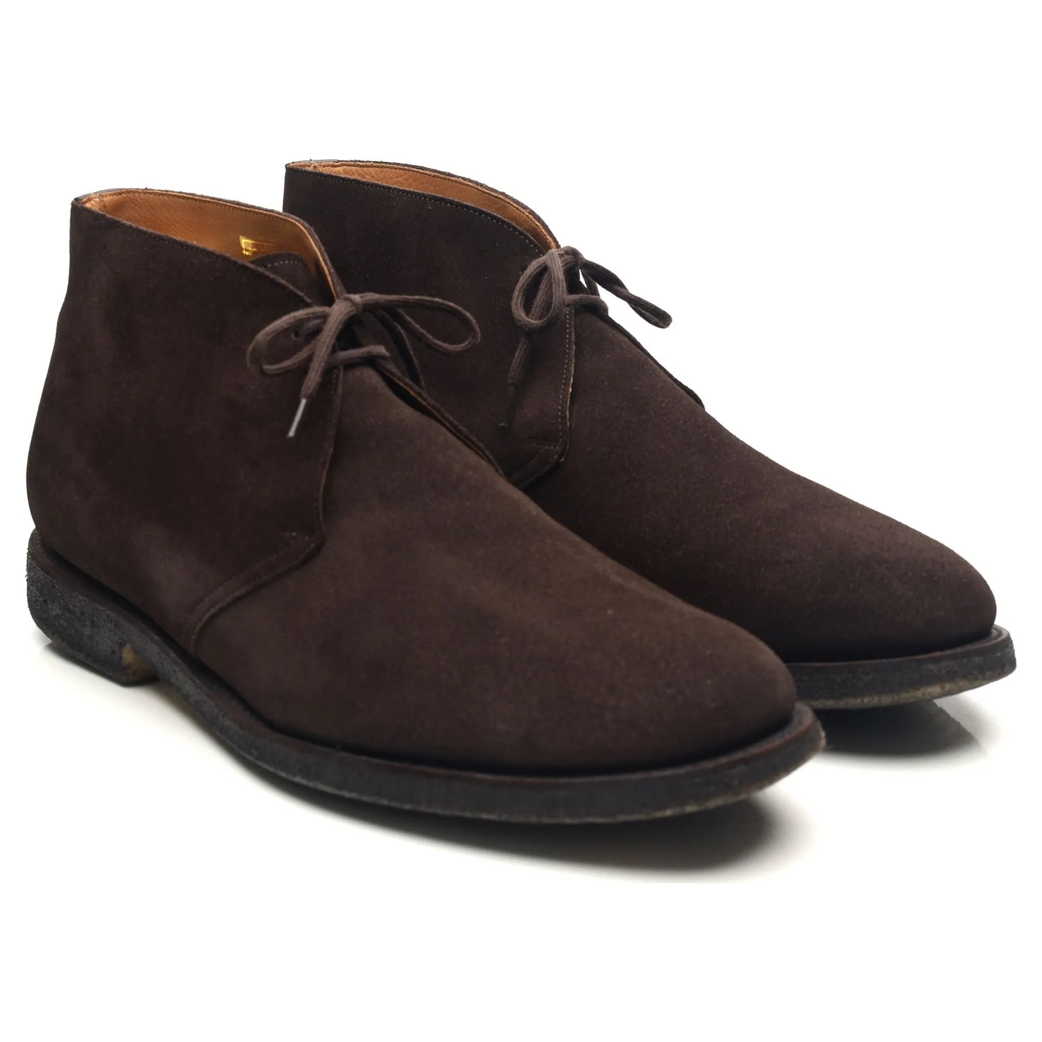 'Ryder' Dark Brown Chukka Boots UK 11.5 F