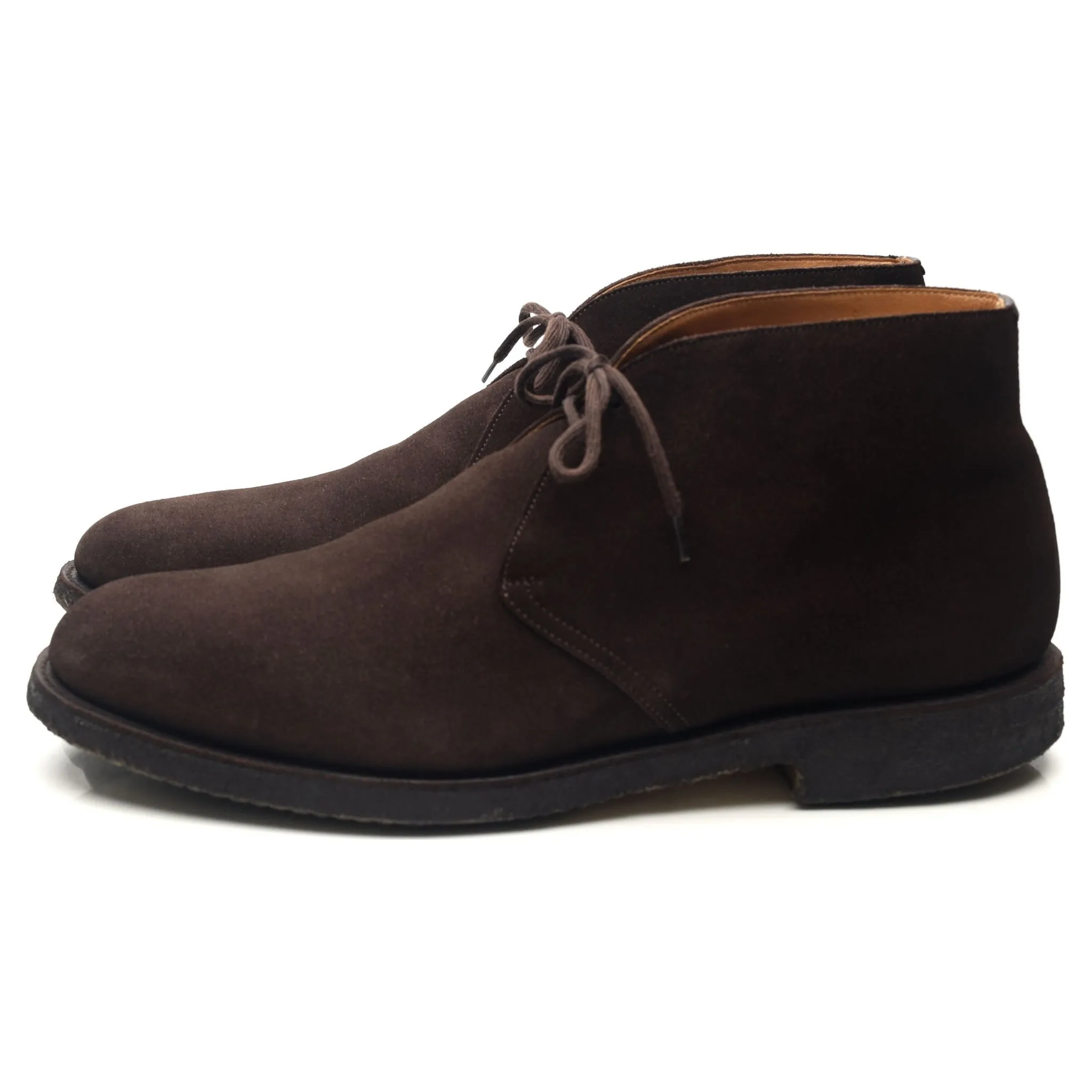 'Ryder' Dark Brown Chukka Boots UK 11.5 F