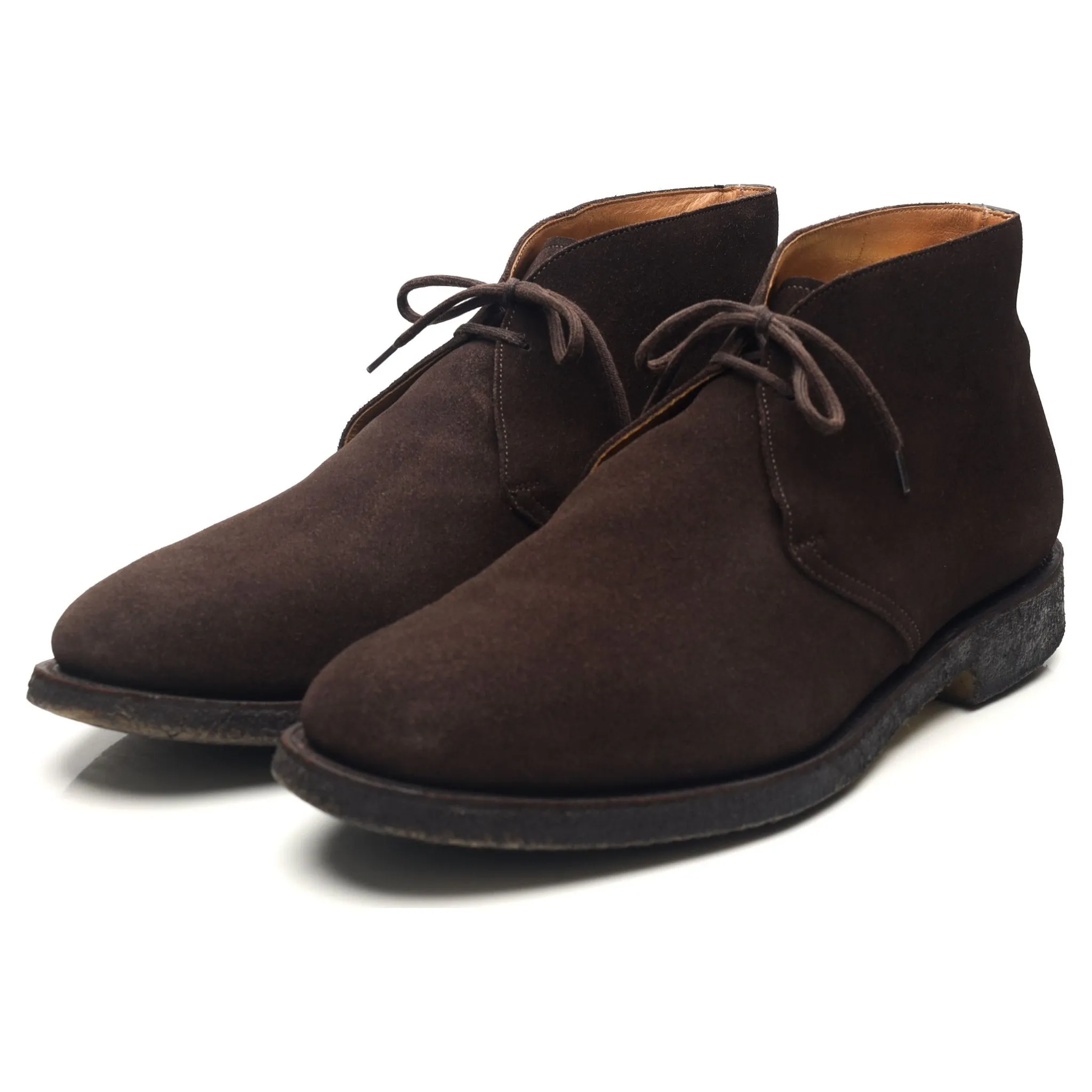 'Ryder' Dark Brown Chukka Boots UK 11.5 F