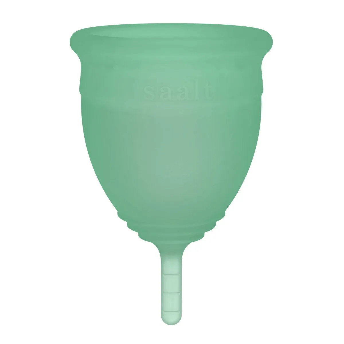 SAALT Menstrual Cup Twin Pack - Small Seafoam Green & Mist Grey